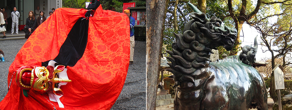 鳥取・麒麟獅子舞／福岡・大宰府天満宮